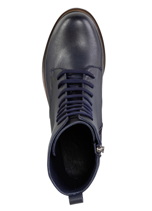 Stiefel & Stiefeletten - Andrea Conti Schnür-Stiefelette aus Rind-Nappaleder, in Größe 035 bis 041, in Farbe BURGUND Ansicht 5