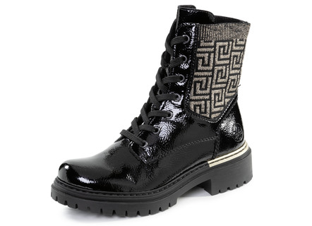 Rieker, stylische Damen-Stiefeletten, Winterschuhe, mit Reißverschluss