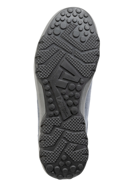 Waldläufer - Waldläufer Schnürschuh aus weichem Veloursleder, in Größe 4 bis 8 1/2, in Farbe JEANSBLAU Ansicht 3