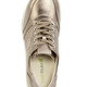 Slipper & Schnürschuhe - Schnür-Sneaker aus genarbtem Nappaleder – Farbe BRONZE – Ansicht 2 Slipper & Schnürschuhe - Schnür-Sneaker aus genarbtem Nappaleder, in Größe 4 bis 8 1/2, in Farbe BRONZE – Farbe BRONZE – Ansicht 2