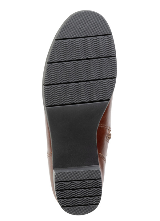 Stiefel & Stiefeletten - Waldläufer, atmungsaktive Damen-Stiefeletten, Weite H, mit herausnehmbarem Fußbett, in Größe 3 1/2 bis 8, in Farbe SCHWARZ Ansicht 6