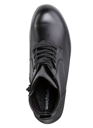 Stiefel & Stiefeletten - Waldläufer, atmungsaktive Damen-Stiefeletten, Weite H, mit herausnehmbarem Fußbett, in Größe 3 1/2 bis 8, in Farbe SCHWARZ – Farbe SCHWARZ – Ansicht 