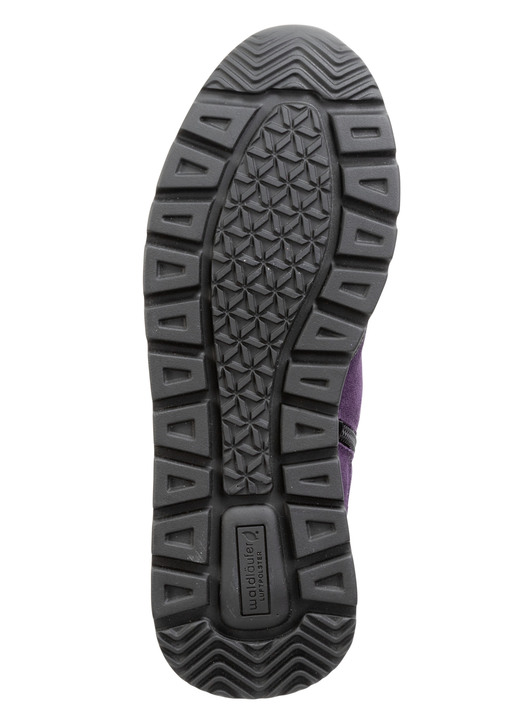 Stiefel & Stiefeletten - Waldläufer Schnür-Bootie mit Besätzen aus Lackleder, in Größe 3 1/2 bis 8, in Farbe LILA Ansicht 3