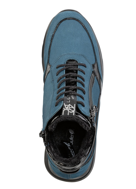 Stiefel & Stiefeletten - Waldläufer Schnür-Bootie mit Besätzen aus Lackleder, in Größe 3 1/2 bis 8, in Farbe LILA Ansicht 5