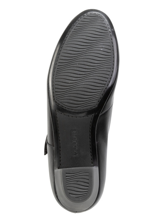 Komfortschuhe - Waldläufer, elegante Damen-Pumps, Weite H, mit herausnehmbarem Fußbett, in Größe 075 bis 8, in Farbe SCHWARZ Ansicht 3