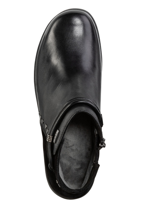 Komfortschuhe - ELENA EDEN, atmungsaktive Damen-Boots, Weite H, mit herausnehmbarem Fußbett, in Größe 036 bis 042, in Farbe SCHWARZ Ansicht 2