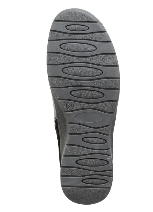 Komfortschuhe - ELENA EDEN, atmungsaktive Damen-Boots, Weite H, mit herausnehmbarem Fußbett, in Größe 036 bis 042, in Farbe SCHWARZ Ansicht 3