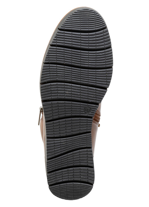 Stiefel & Stiefeletten - ELENA EDEN Schnür-Bootie mit gepolstertem Schaftrand, in Größe 036 bis 042, in Farbe BRAUN Ansicht 3