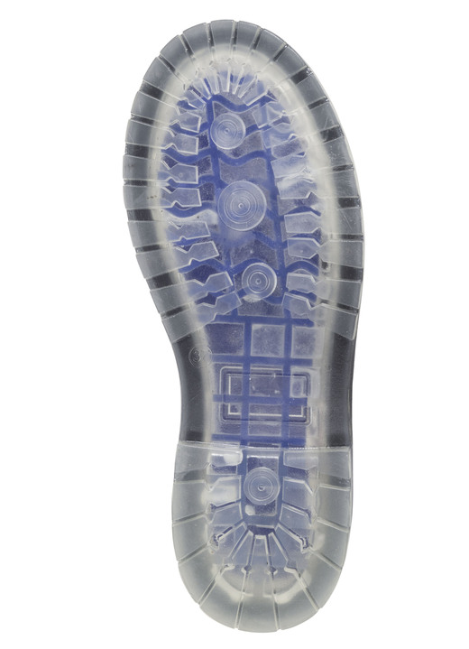 Komfortschuhe - Gemini Schnür-Stiefelette aus weichem Rind-Nappaleder, in Größe 036 bis 042, in Farbe WEISS Ansicht 3