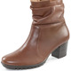 Komfortschuhe - ELENA EDEN, modische Damen-Stiefeletten, Weite G, mit herausnehmbarem Fußbett, in Größe 036 bis 042, in Farbe COGNAC – Farbe COGNAC – Ansicht 1