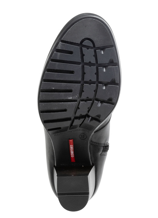 Komfortschuhe - ELENA EDEN, modische Damen-Stiefeletten, Weite G, mit herausnehmbarem Fußbett, in Größe 036 bis 042, in Farbe HELLGRAU Ansicht 12