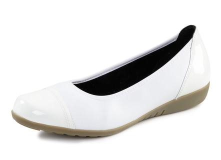 ELENA EDEN, klassische Damen-Ballerinas, Weite G, mit herausnehmbarem Fußbett