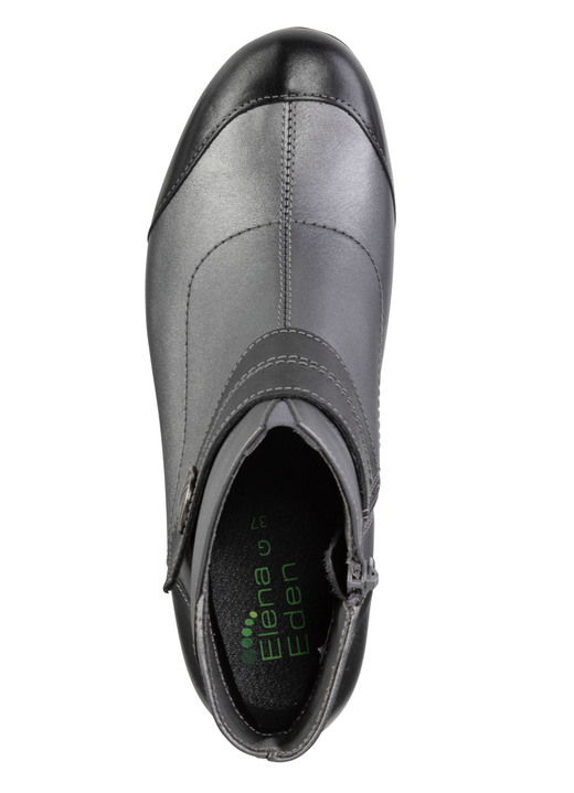 Stiefel & Stiefeletten - ELENA EDEN, elegante Damen-Stiefeletten, Weite G, mit herausnehmbarem Fußbett, in Größe 036 bis 042, in Farbe EISGRAU-SILBER Ansicht 5