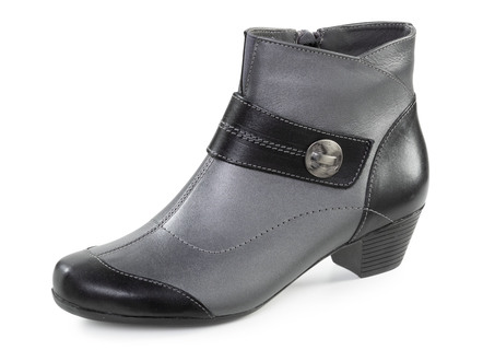 ELENA EDEN, elegante Damen-Stiefeletten, Weite G, mit herausnehmbarem Fußbett