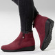 Komfortschuhe - ELENA EDEN Stiefelette mit Nappaleder-Besatz, in Größe 036 bis 042, in Farbe RUBINROT – Farbe RUBINROT – Ansicht 7