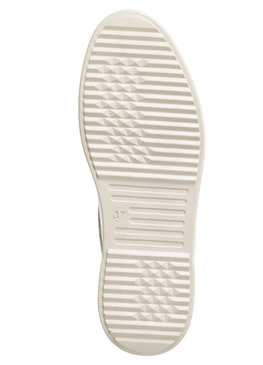 Komfortschuhe - Gemini Sneaker mit dekorativer Steppung, in Größe 036 bis 042, in Farbe WEISS Ansicht 3