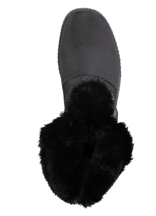 Komfortschuhe - ELENA EDEN Stiefelette aus weichem Textilmaterial, in Größe 036 bis 042, in Farbe BORDEAUX Ansicht 5