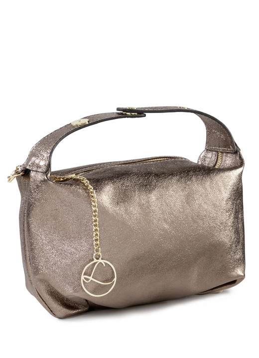 Taschen - Laurina Tasche aus genarbtem Kalb-Nappaleder Ansicht 5 Taschen - Laurina Tasche aus genarbtem Kalb-Nappaleder, in Farbe SCHWARZ Ansicht 5
