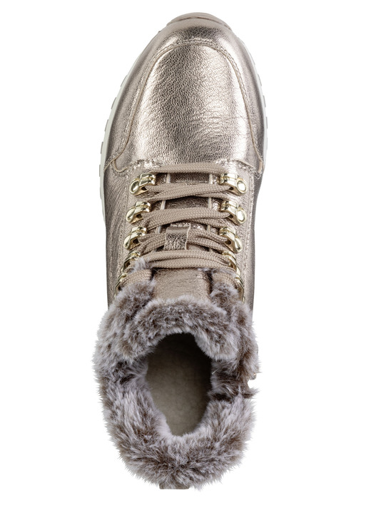 Komfortschuhe - ELENA EDEN, gefütterte Damen-Boots, Winterschuhe, Weite G, mit herausnehmbarem Fußbett, in Größe 036 bis 042, in Farbe GOLDBRONZE Ansicht 2