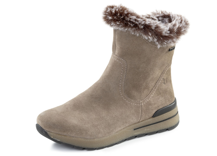 Komfortschuhe - Caprice, gefütterte Damen-Stiefeletten, Winterschuhe, Weite H, mit herausnehmbarem Fußbett, in Größe 036 bis 042, in Farbe SCHWARZ Ansicht 5