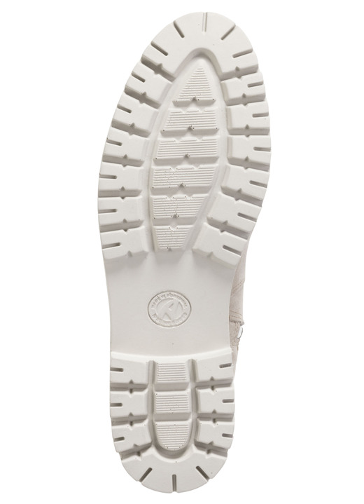 Komfortschuhe - ELENA EDEN Stiefelette aus Veloursleder, in Größe 036 bis 042, in Farbe SAND Ansicht 3