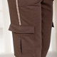 Freizeithosen - Hose mit Kordelzug – Farbe BRAUN – Ansicht 2 Freizeithosen - Hose mit Kordelzug, in Größe 018 bis 054, in Farbe SCHWARZ – Farbe BRAUN – Ansicht 2