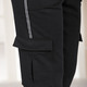 Freizeithosen - Hose mit Kordelzug – Farbe SCHWARZ – Ansicht 2 Freizeithosen - Hose mit Kordelzug, in Größe 018 bis 054, in Farbe SCHWARZ – Farbe SCHWARZ – Ansicht 2