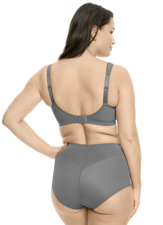 Soft-BH - Susa BH mit strukturiertem Vorderteil, in Größe 075 bis 100, in Cup B, in Farbe GRAFIT Ansicht 9