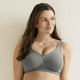 Soft-BH - Susa BH mit strukturiertem Vorderteil – Farbe GRAFIT – Ansicht 6 Soft-BH - Susa BH mit strukturiertem Vorderteil, in Größe 075 bis 100, in Cup G, in Farbe GRAFIT – Farbe GRAFIT – Ansicht 6