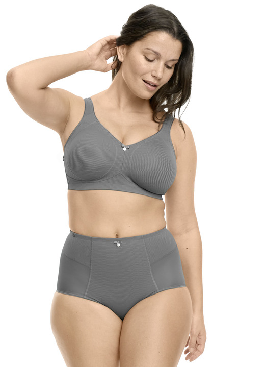 Soft-BH - Susa BH mit strukturiertem Vorderteil Ansicht 7 Soft-BH - Susa BH mit strukturiertem Vorderteil, in Größe 075 bis 100, in Cup G, in Farbe GRAFIT Ansicht 7