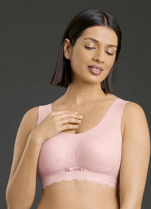 Soft-BH - Superbequemer Anita BH aus elastischer Spitze, in Größe L bis XL, in Farbe AZALEE Ansicht 17