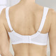 Soft-BH - BH mit Elastikspitze – Farbe WEISS – Ansicht 2 Soft-BH - BH mit Elastikspitze, in Größe 080 bis 105, in Cup D, in Farbe WEISS – Farbe WEISS – Ansicht 2