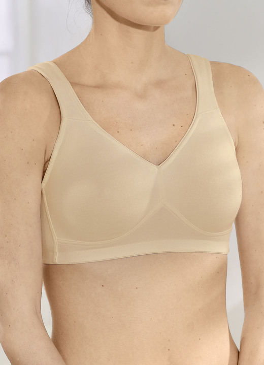 BHs - Speidel Zweierpack BH mit vorgeformten Cups, in Größe 080 bis 115, in Cup B, in Farbe WEISS Ansicht 3