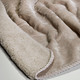 Decken - Superkuschelige Wohndecke in Teddyfleece-Qualität, in Farbe CREME – Farbe TAUPE – Ansicht 2