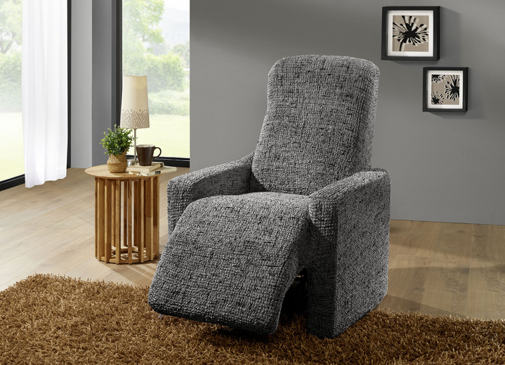 Sessel- & Sofaüberwürfe - Pflegeleichte Stretchbezüge in Mikrofaser-Qualität, in Größe 101 (Sesselbezug) bis 106 (Stuhlbezug), in Farbe ROT Ansicht 20