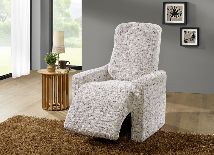 Sessel- & Sofaüberwürfe - Pflegeleichte Stretchbezüge in Mikrofaser-Qualität, in Größe 101 (Sesselbezug) bis 106 (Stuhlbezug), in Farbe ROT Ansicht 11