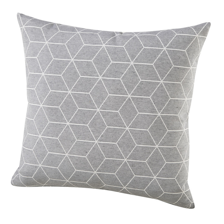 Kissenbezüge - Moderne Kissenbezüge in Jacquard-Qualität, in Größe 105 (40x40 cm) bis 110 (50x50 cm), in Farbe TERRA Ansicht 7