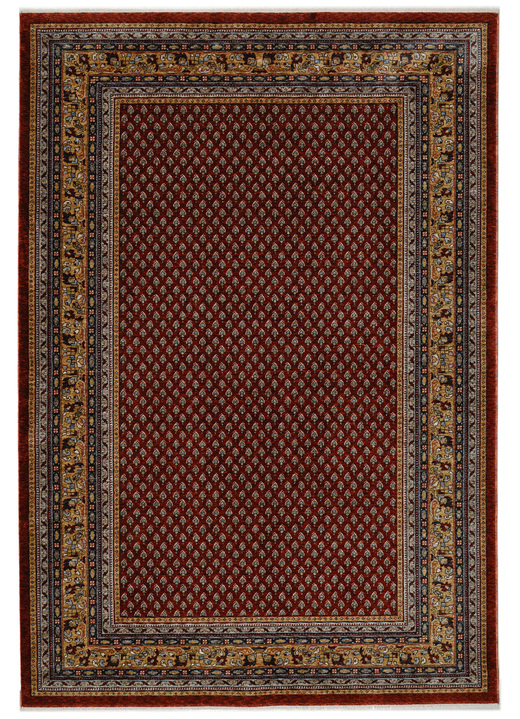 Klassisch - Klassisch schöne Brücken und Teppiche mit hoher Flordichte, in Größe 101 (Brücke, 40x 60 cm) bis 290 (Teppich, 240x340 cm), in Farbe ROT Ansicht 2