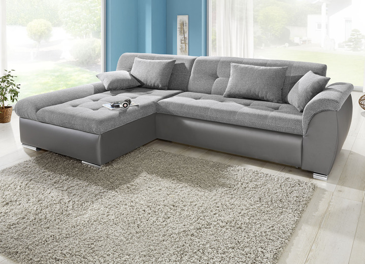 Funktions-Polstermöbel - Polsterecke mit Bettfunktion Ansicht 5 Funktions-Polstermöbel - Polsterecke mit Bettfunktion, in Farbe SCHWARZ-SCHWARZ Ansicht 5