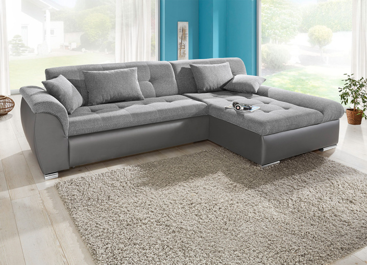 Funktions-Polstermöbel - Polsterecke mit Bettfunktion Ansicht 7 Funktions-Polstermöbel - Polsterecke mit Bettfunktion, in Farbe SCHWARZ-SCHWARZ Ansicht 7