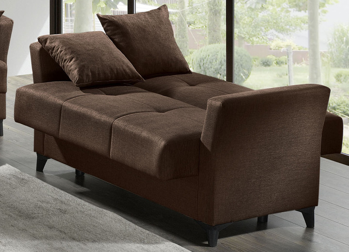 Modern - Gemütliche Polstermöbel mit Bettfunktion, in Farbe BEIGE, in Ausführung Sessel Ansicht 8