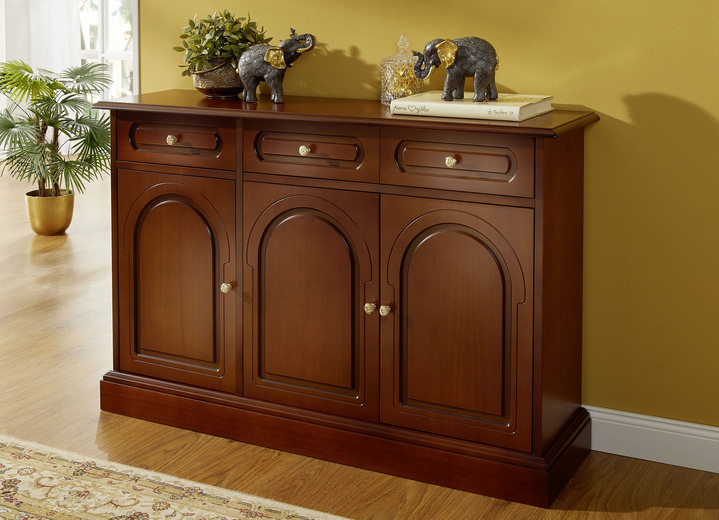 Sideboards & Kommoden - Möbelserie mit typisch italienischem Flair, in Farbe NUSSBAUM, in Ausführung Kommode, 1-türig Ansicht 1