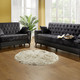 Funktions-Polstermöbel - Polstermöbel mit Bettkasten und Liegefunktion – Farbe SCHWARZ – Ansicht 2 Funktions-Polstermöbel - Polstermöbel mit Bettkasten und Liegefunktion, in Farbe SCHWARZ, in Ausführung Polsterecke mit Bettfunktion – Farbe SCHWARZ – Ansicht 2