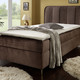 Betten - Boxspringbett mit Bettkasten und Topper – Farbe BRAUN Betten - Boxspringbett mit Bettkasten und Topper, in Farbe BRAUN