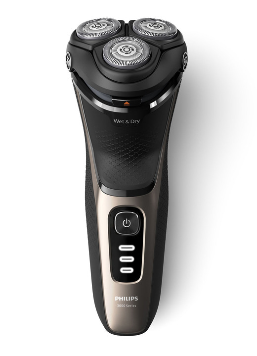 Rasierer & Haarentfernung - Philips Shaver Series 3000 S3242/12 Akku-Rasierer, in Farbe ASCHGOLD Ansicht 2