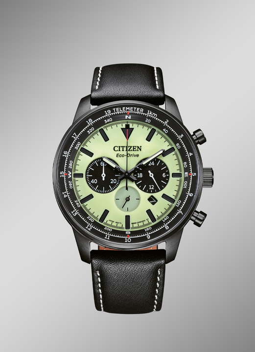 Solaruhren - Citizen Solar-Chronograph, in Farbe  Ansicht 1