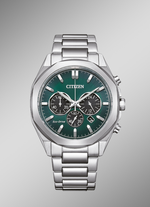 Citizen - Chronograph aus hochwertigem Edelstahl, in Farbe  Ansicht 1