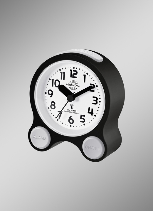 Wecker & Uhren - Funk-Wecker Master Time MTC-71031-12B mit Sprachfunktion, in Farbe  Ansicht 1