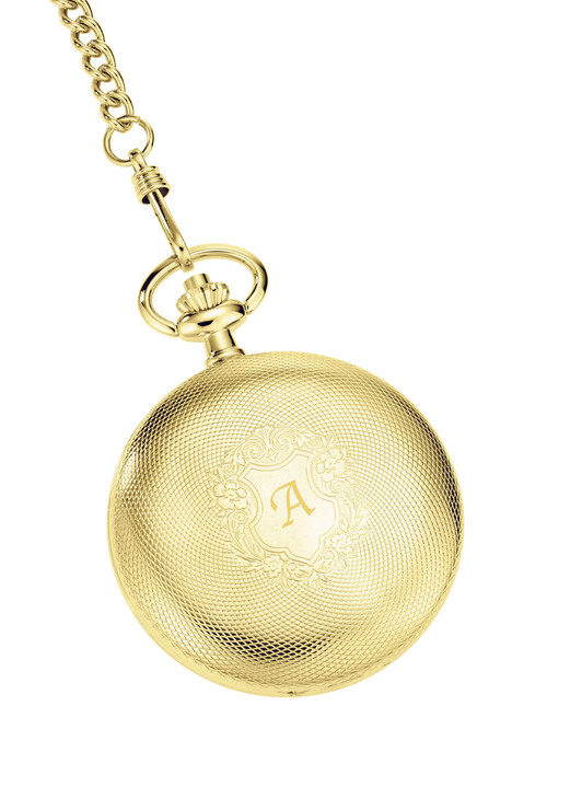 Quartzuhren - Para-Quartz-Taschenuhr, in Farbe  Ansicht 2