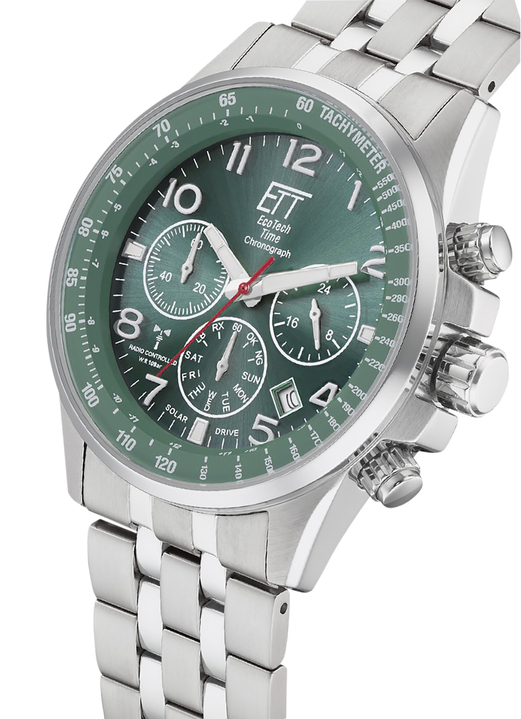 Funk-Solaruhren - Funk-Solar-Chronograph mit Wechselband Ansicht 4 Funk-Solaruhren - Funk-Solar-Chronograph mit Wechselband, in Farbe  Ansicht 4